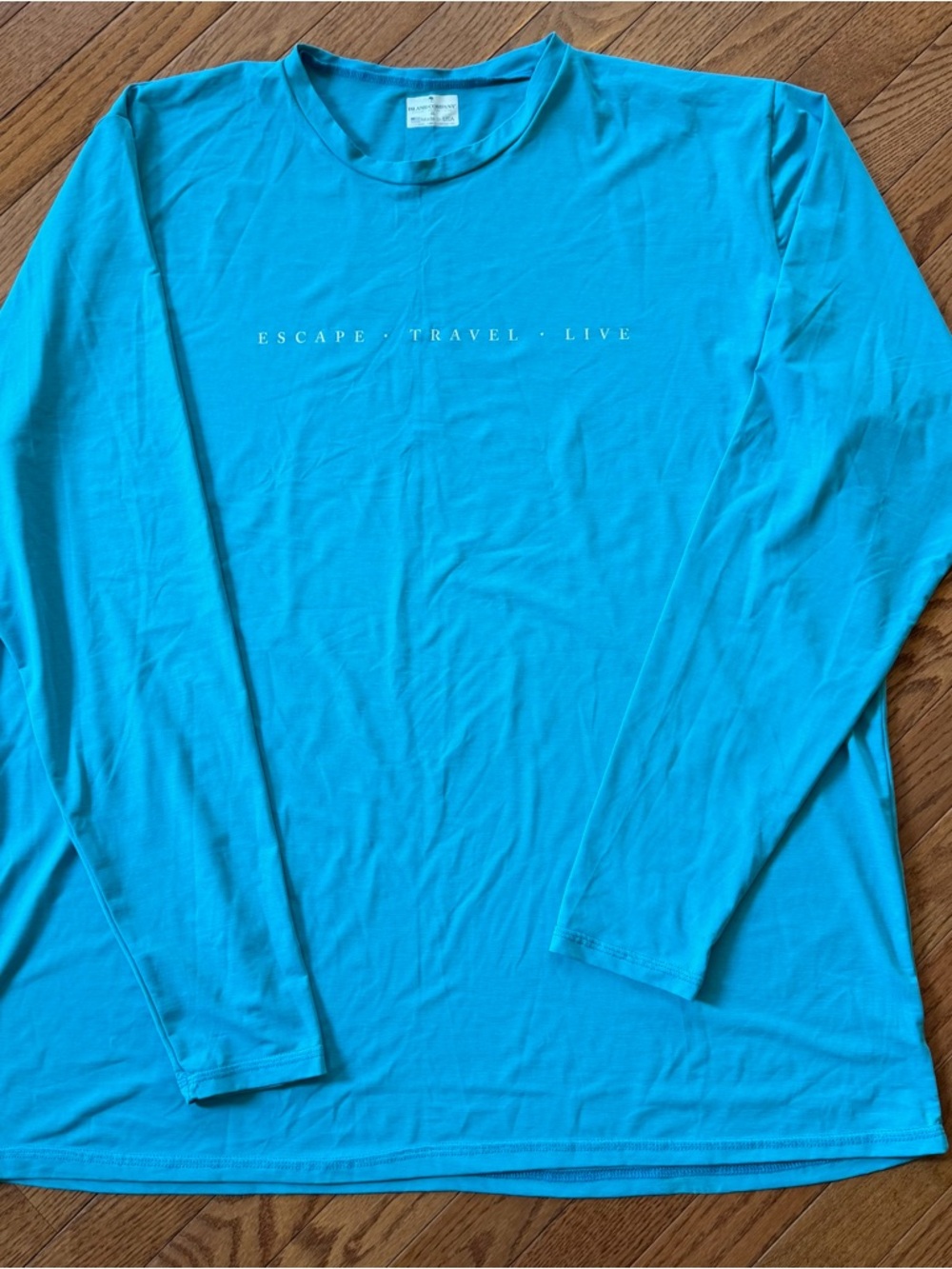 Island Company Long-Rash guard - Turquoise-Men’s XXL
